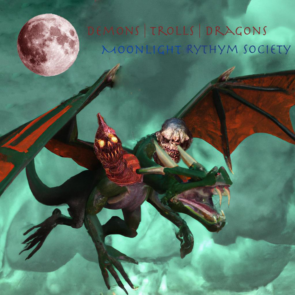 “The song seeks to put into words the irrational effect that jealousy has on the individual’s thought process” say MRS (Moonlight Rhythm Society) as they release ‘Demons, Trolls and Dragons’.
