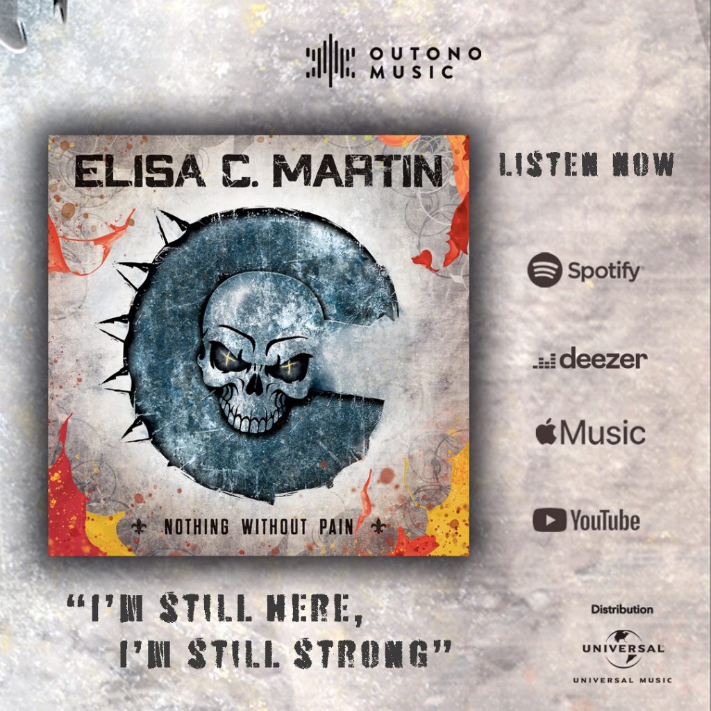 “The Warrior” a.k.a Spanish singer ‘Elisa C. Martin’ rocks the world again with new album “Nothing Without Pain”.